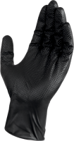 Перчатки черные одноразовые Black Sapfir